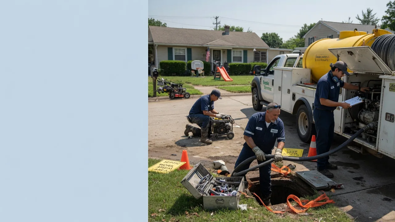 Septic Tank Pumping in Maryland near me